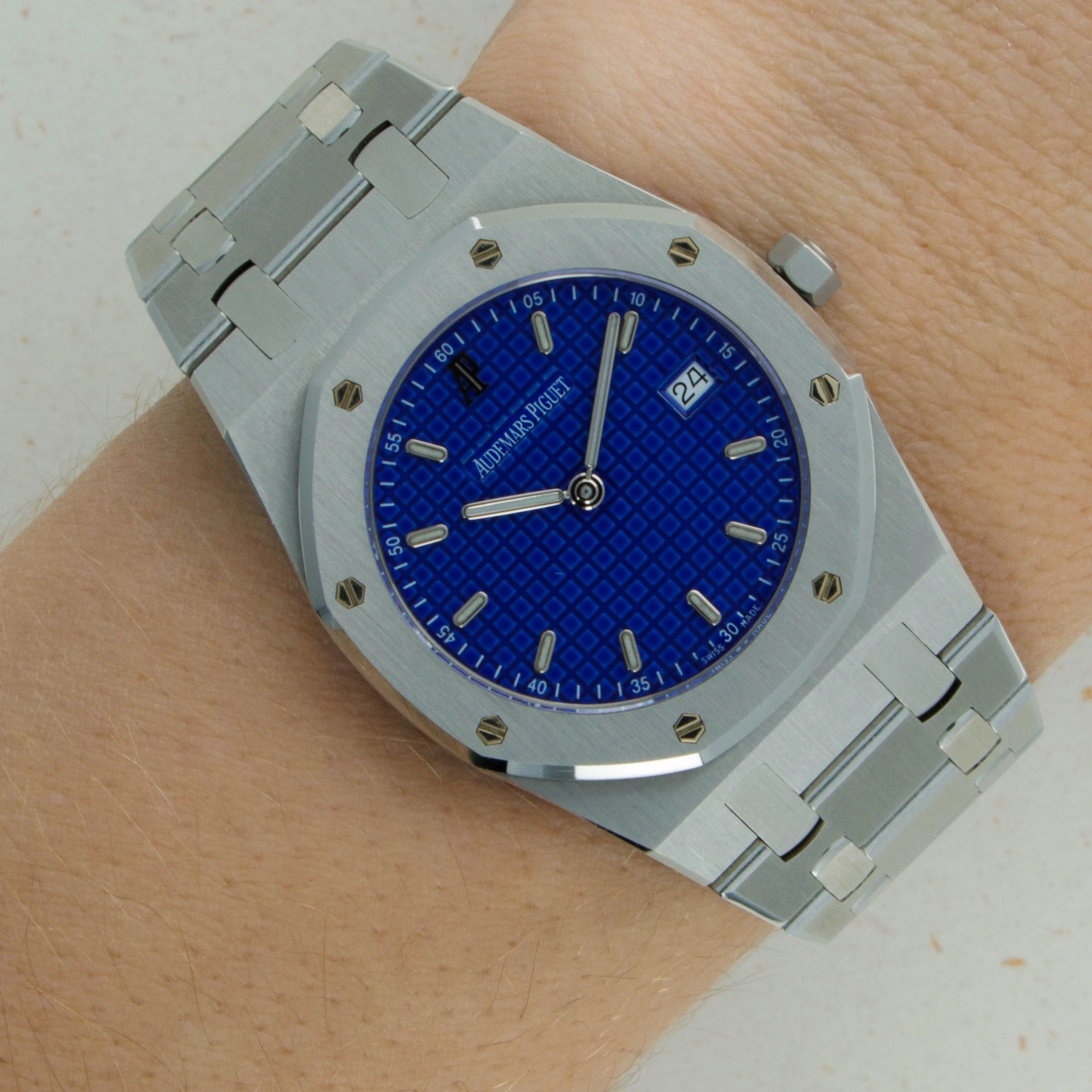 Audemars Piguet Royal Oak 56175 33mm Stainless steel Blue 13