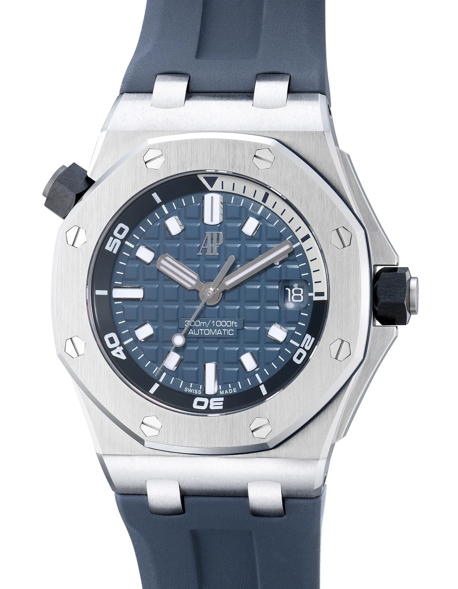 Audemars Piguet Royal Oak Offshore Diver 15720ST.OO.A027CA.01 42mm Stainless steel White