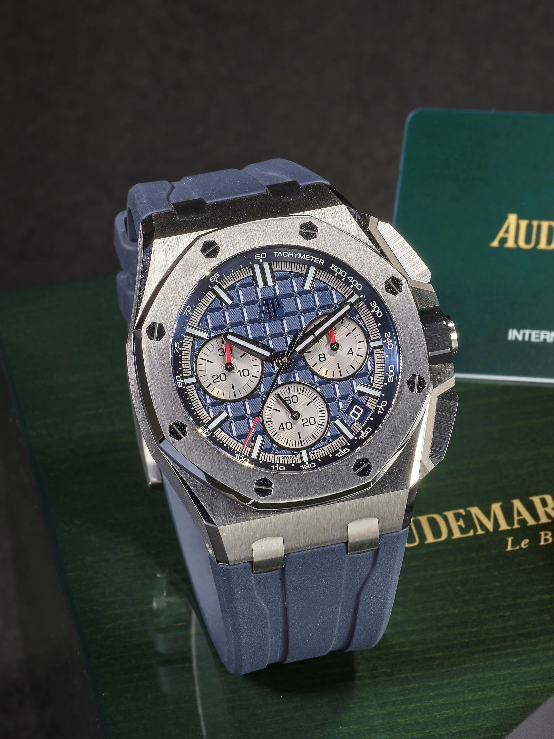 Audemars Piguet Royal Oak Offshore 26420TI 43mm Titanium Blue