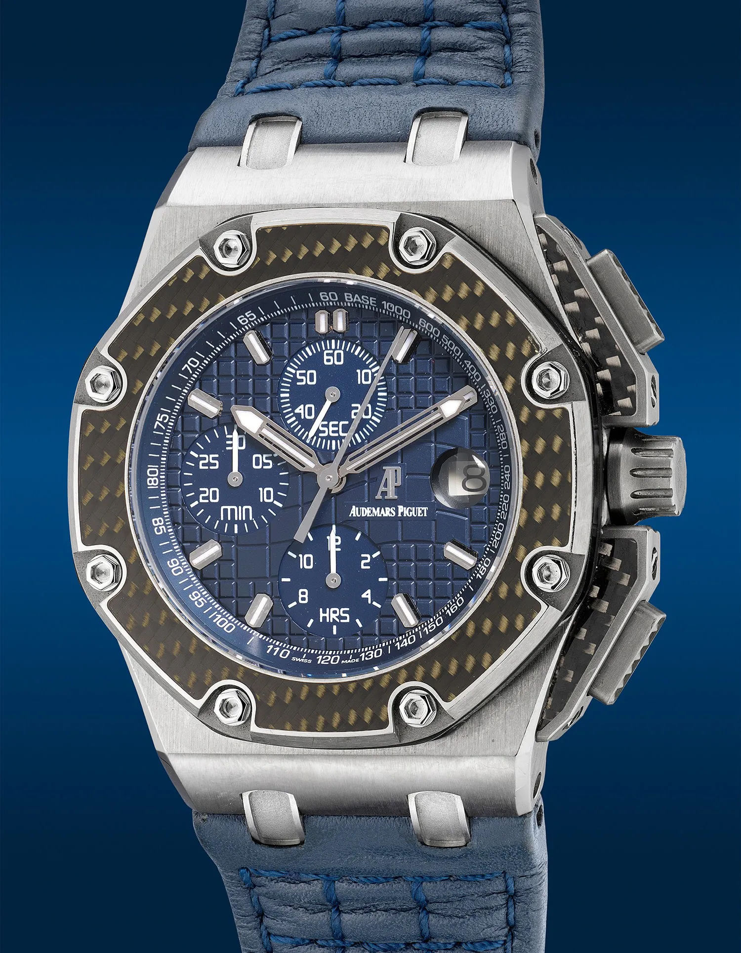 Audemars Piguet Royal Oak Offshore Juan Pablo Montoya Chronograph 26030IN 42mm Stainless steel Blue