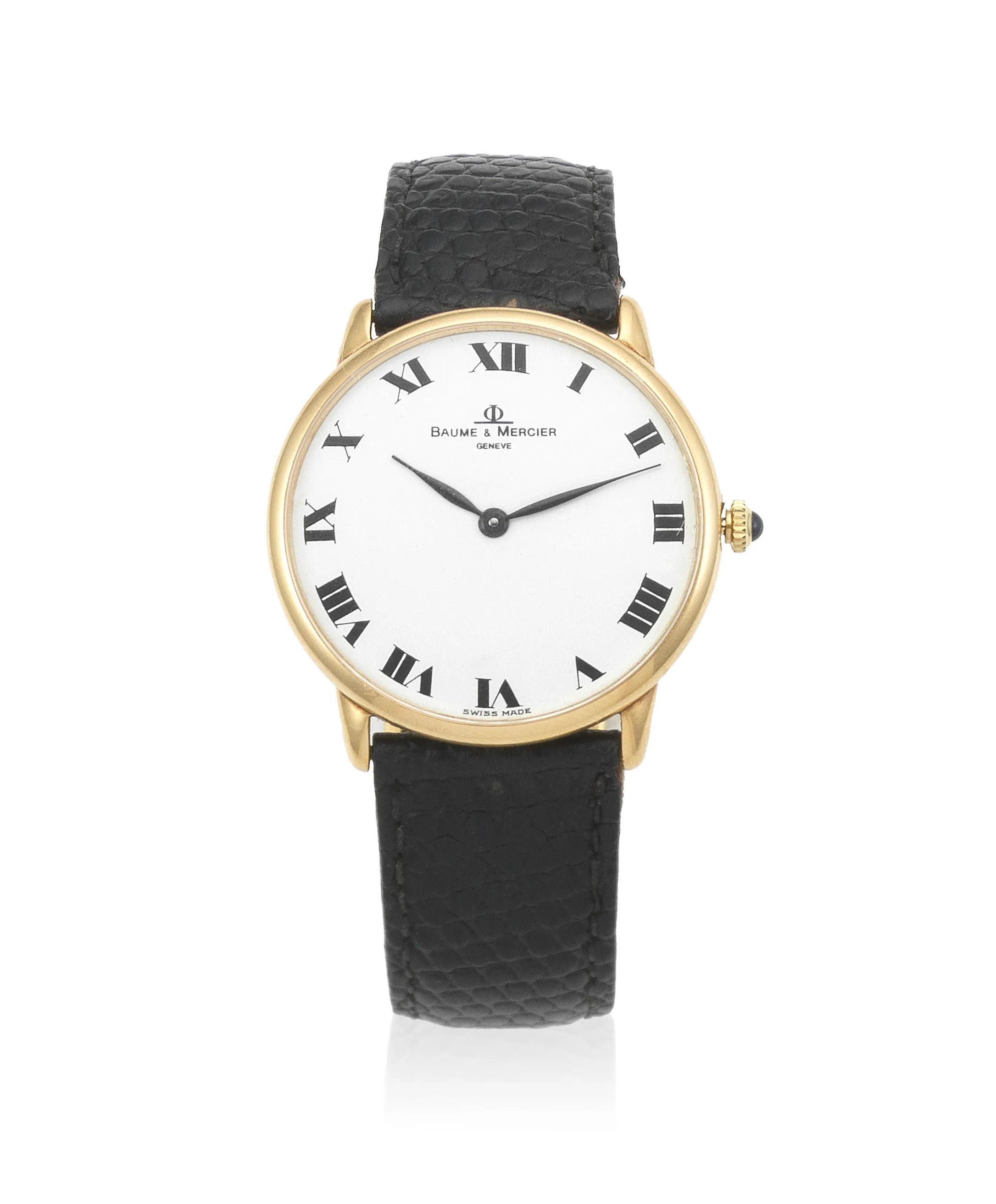 Baume & Mercier 35110 33mm Yellow gold White