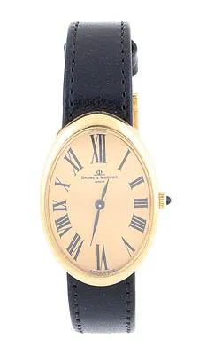 Baume & Mercier 37055 24mm Yellow gold Champagne