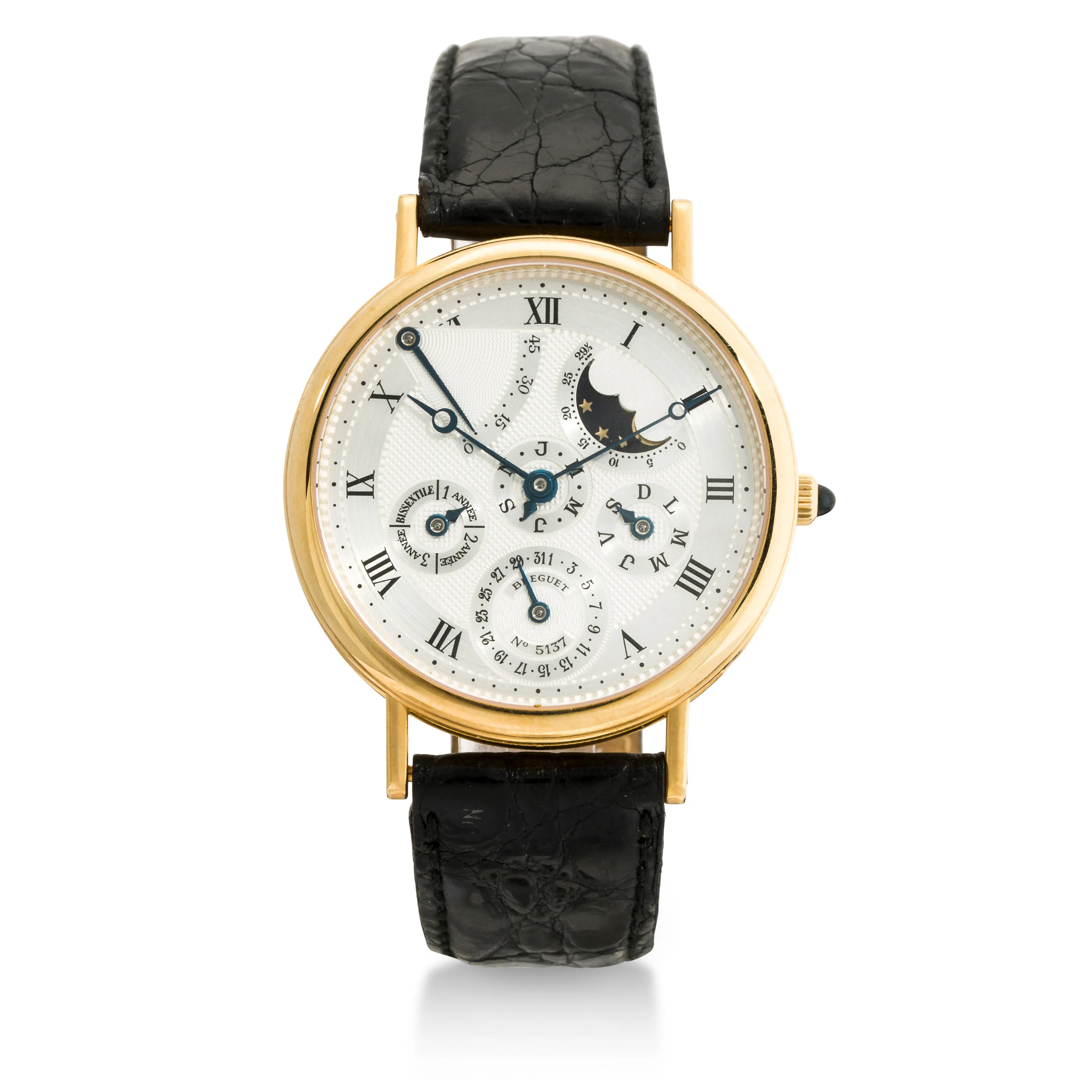 Breguet Classique 3310 36mm Yellow gold Silver