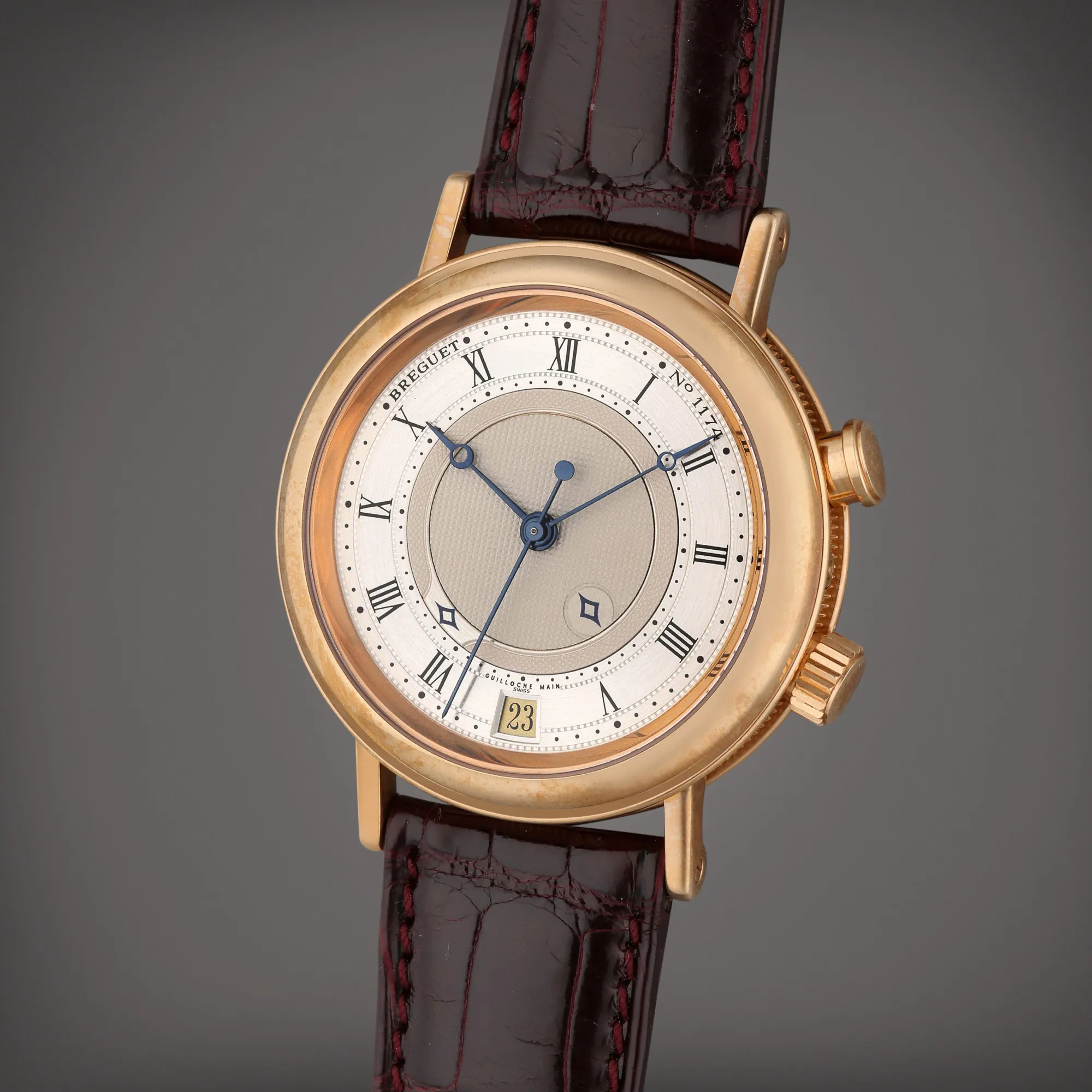 Breguet Classique 3600 39mm Rose gold Silver