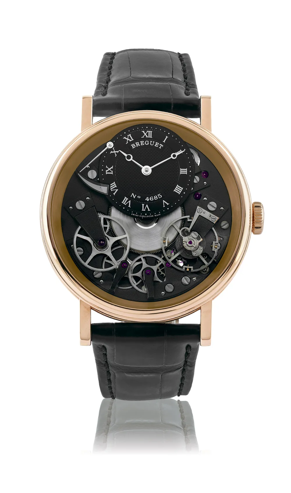 Breguet Tradition 7057 40mm Rose gold Black