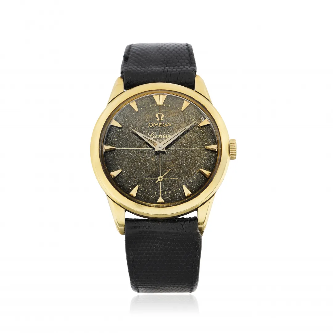 Omega 2903 35mm Yellow gold Black