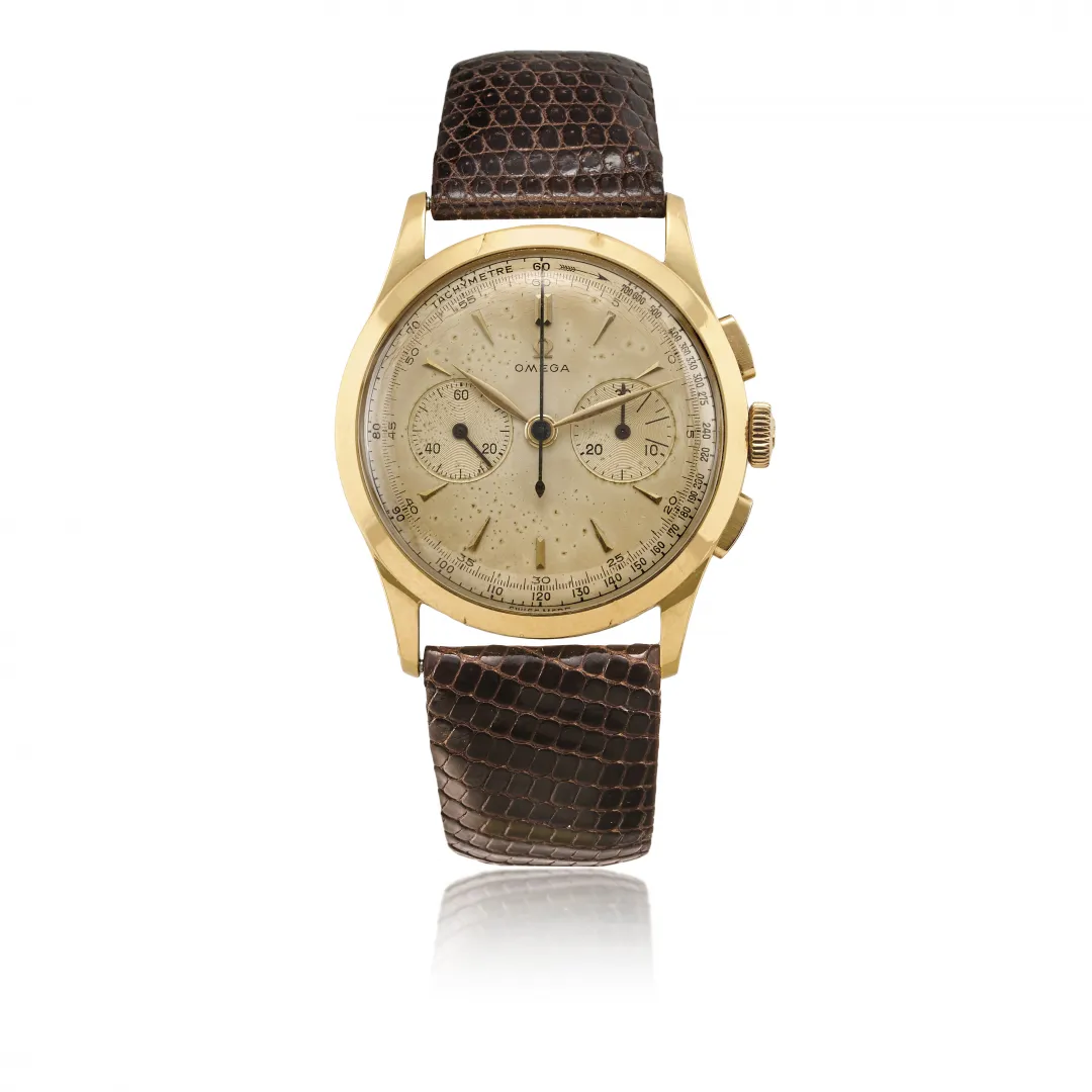 Omega 2872 34mm Yellow gold Silver