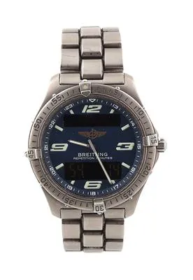 Breitling Aerospace E65062 40mm Titanium Blue