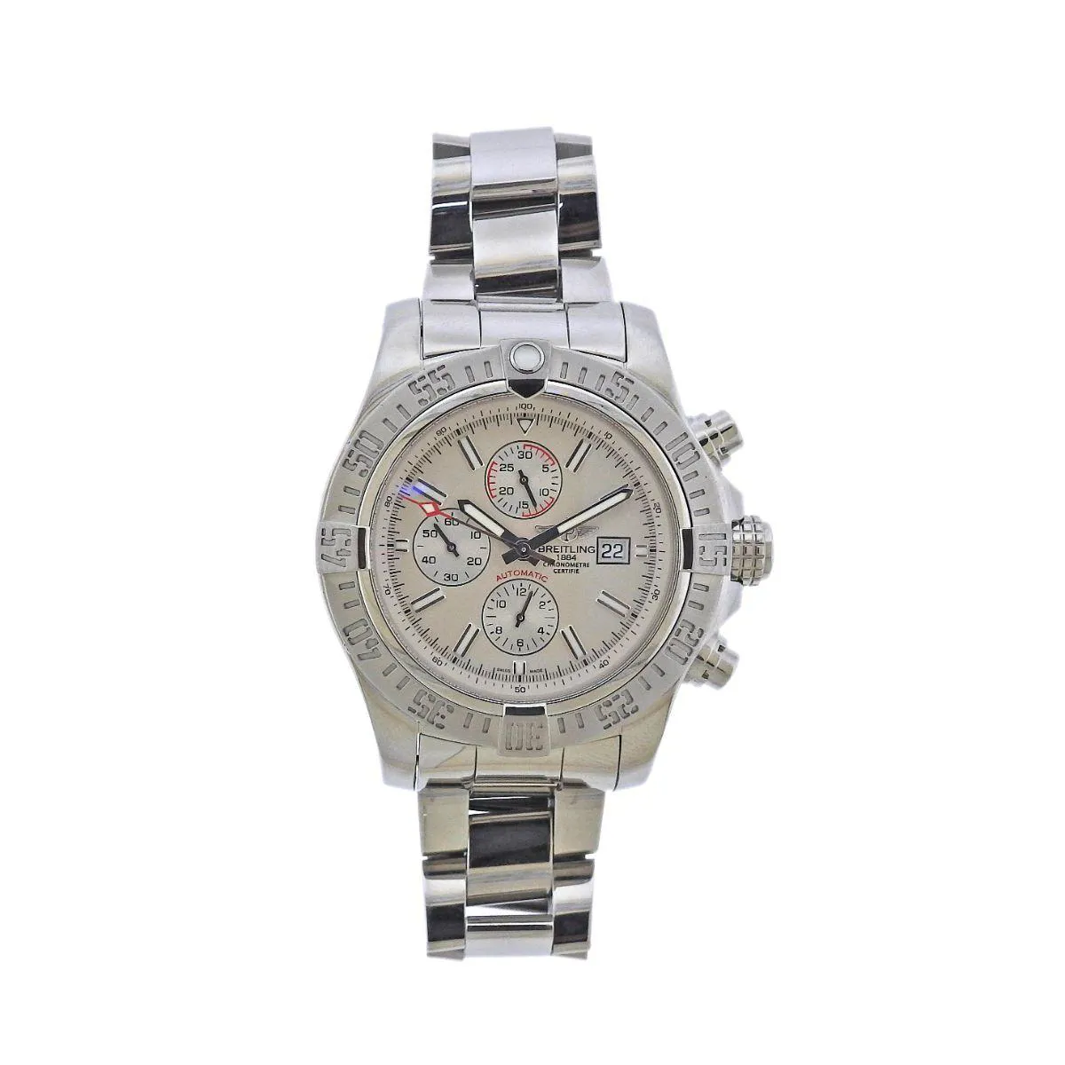 Breitling Avenger A13371 48mm Stainless steel Cream 1