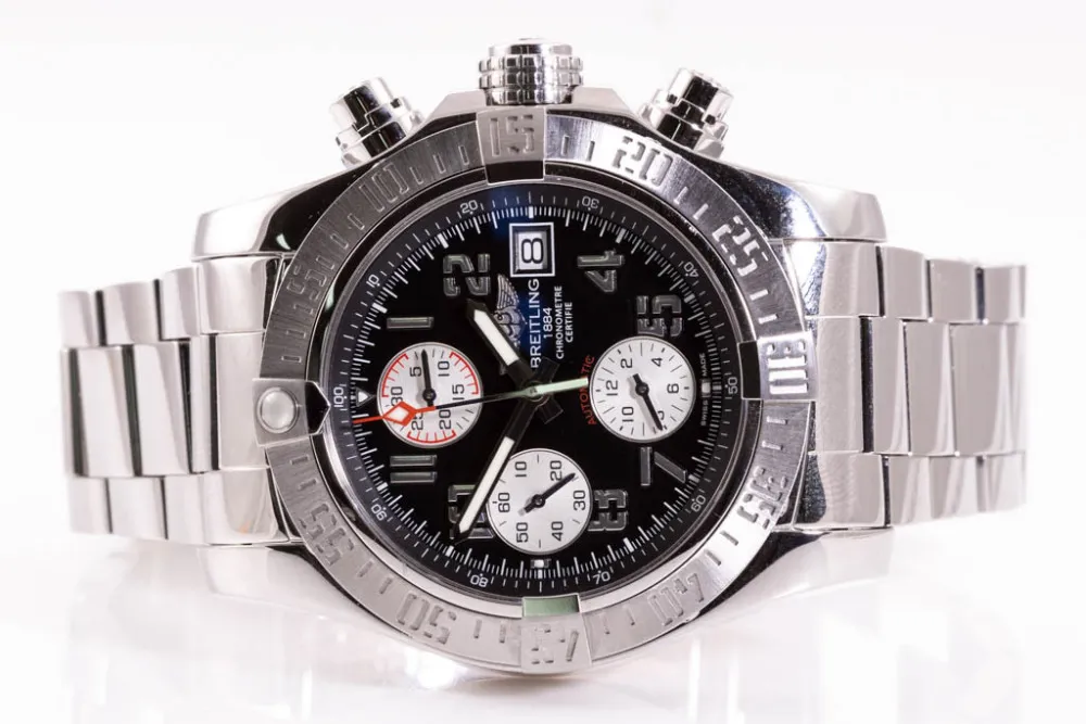 Breitling Avenger A13381111B2A1 44mm Stainless steel Black