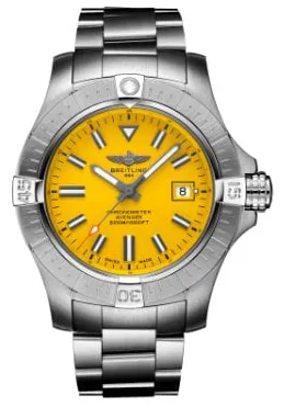 Breitling Avenger A17319101I1A1 45mm Stainless steel Yellow