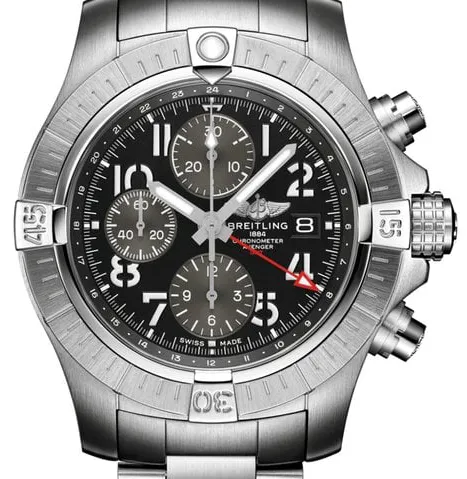 Breitling Avenger A24315101B1A1 45mm Stainless steel Black