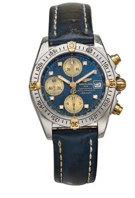 Breitling Cockpit B13357 39mm Yellow gold and Stainless steel Blue