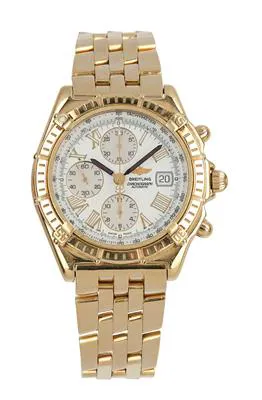 Breitling Crosswind K13055 43mm Yellow gold White