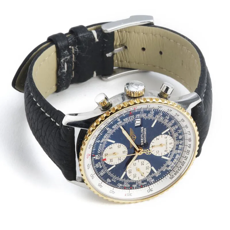 Breitling Navitimer D1302212 41mm Yellow gold and Stainless steel Blue 2