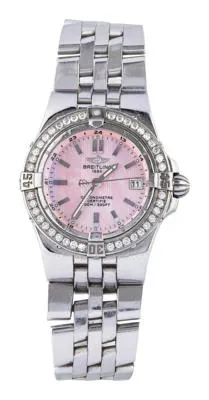 Breitling Galactic A71340 30mm Stainless steel White