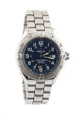 Breitling Superocean A17340 Stainless steel Blue