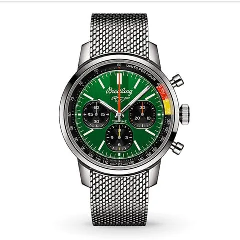 Breitling Top Time AB01762A1L1A1 Stainless steel Green