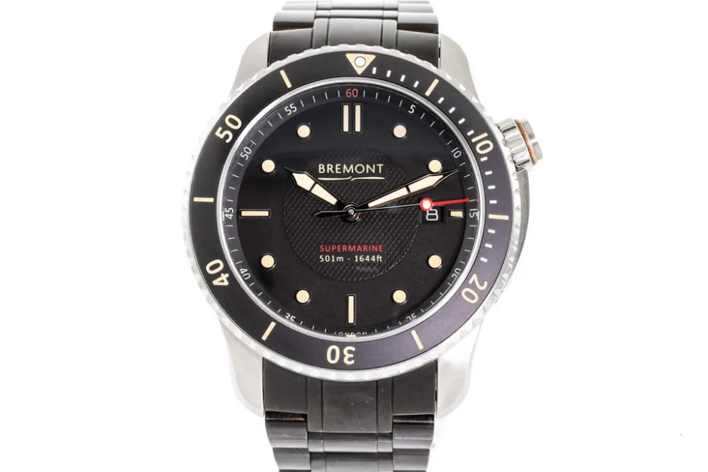 Bremont Supermarine S500 43mm Stainless steel Black 3