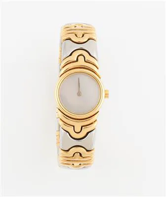 Bulgari Parentesi BJ01 20mm Yellow gold Silver