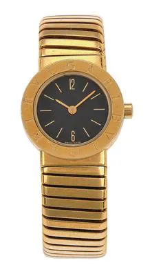 Bulgari Bulgari BB 23 2T 23mm Yellow gold Black