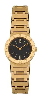 Bulgari Bulgari BB 26 GGD 26mm Yellow gold Black