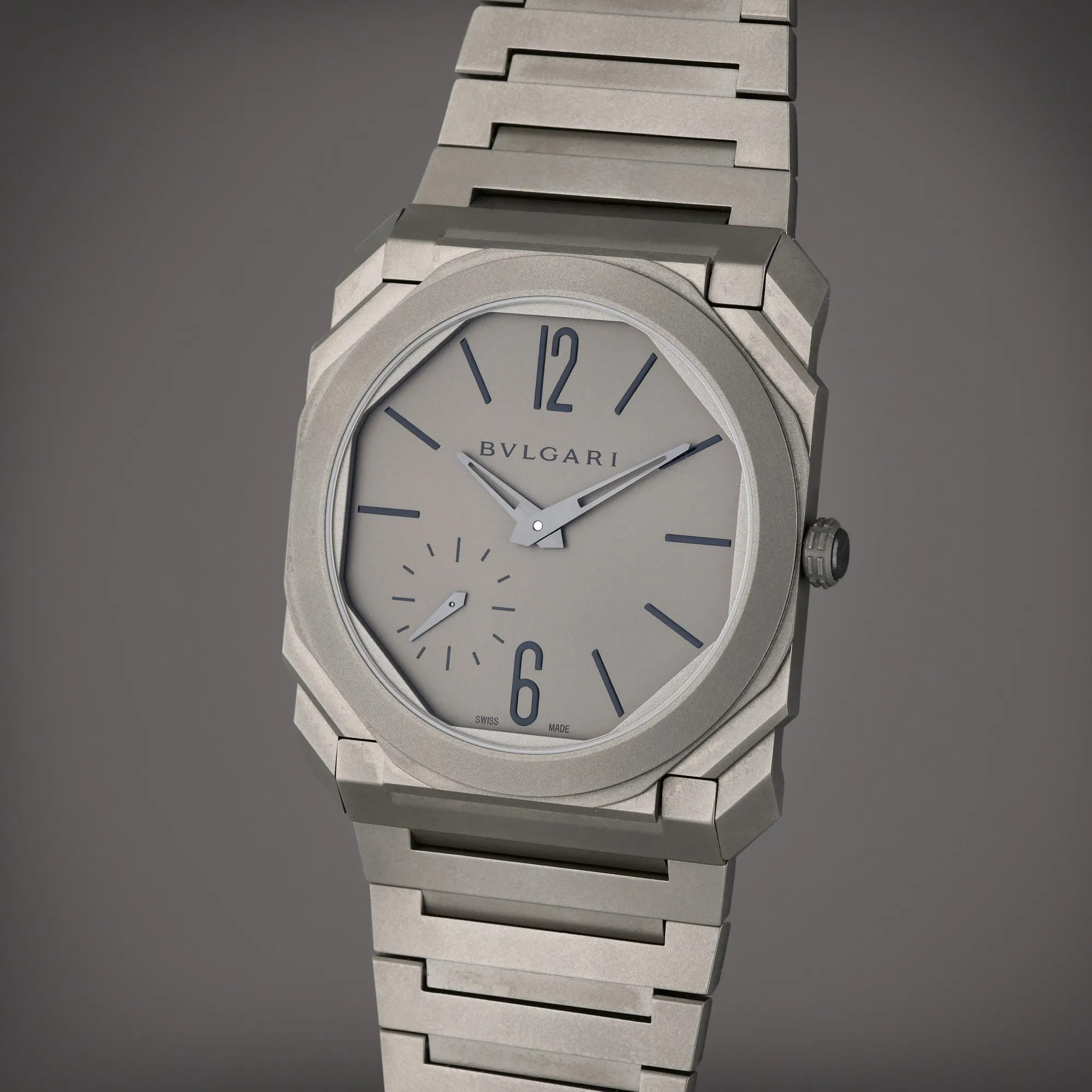 Bulgari Bulgari 102713 40mm Titanium Gray