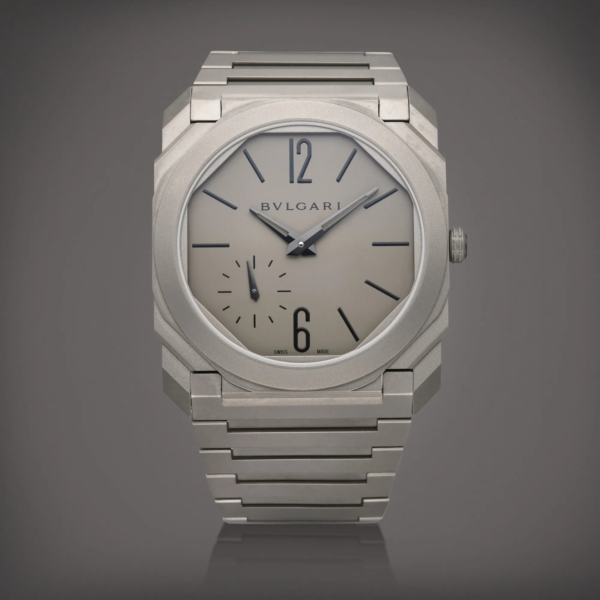 Bulgari Bulgari 102713 40mm Titanium Gray 1