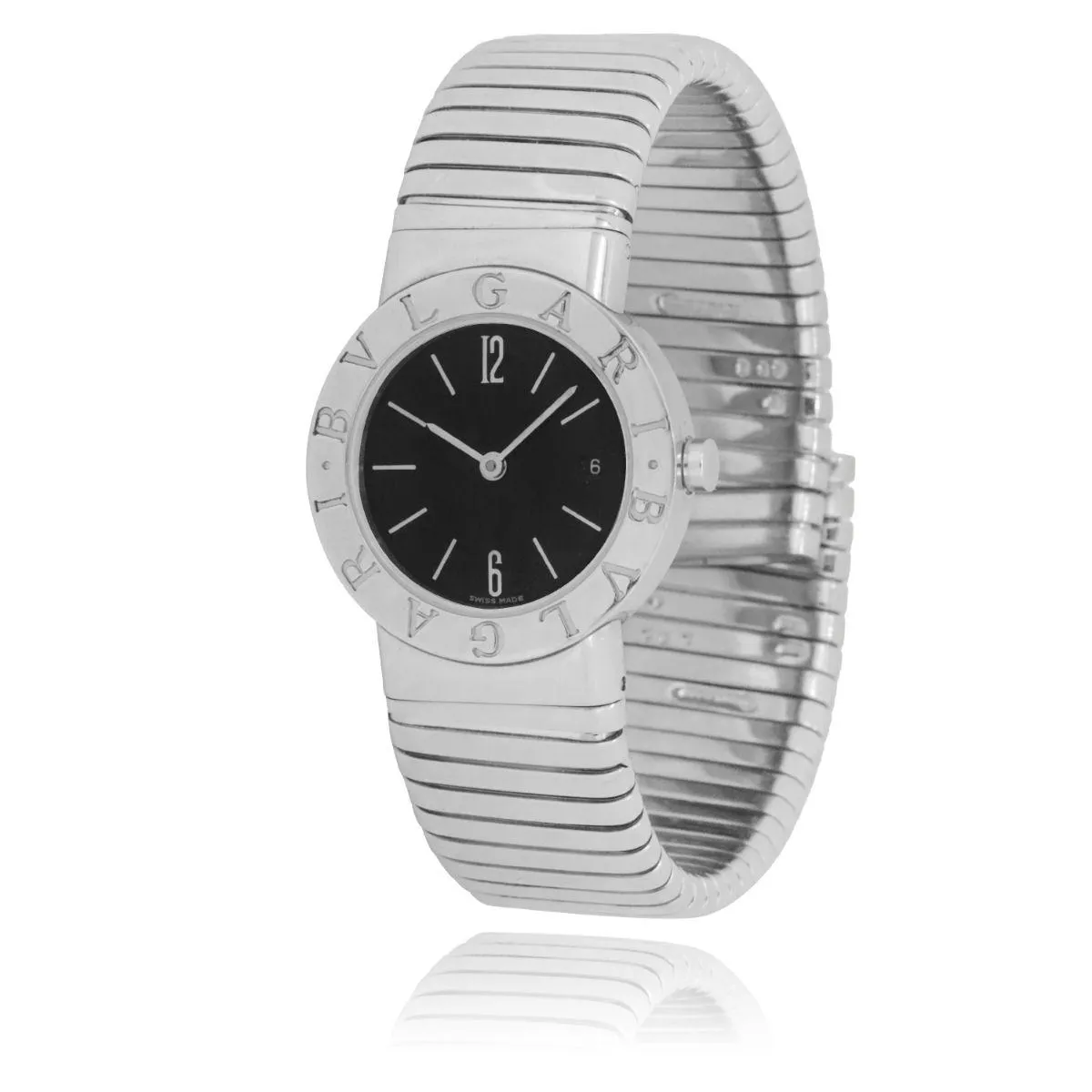 Bulgari Bulgari BB262TS 26mm Stainless steel Black