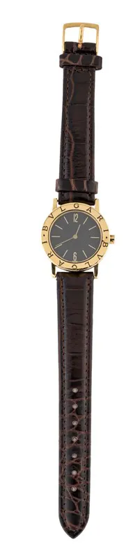 Bulgari Bulgari BB30GL 30mm Yellow gold Black