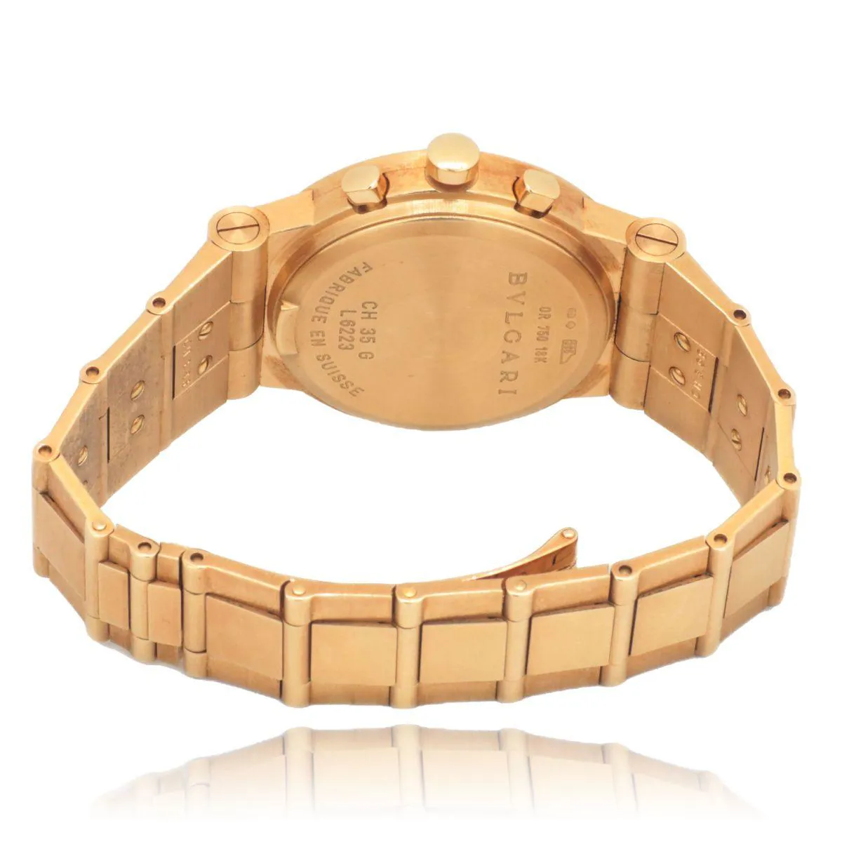 Bulgari Bulgari CH 35 G 38mm Yellow gold Black 1