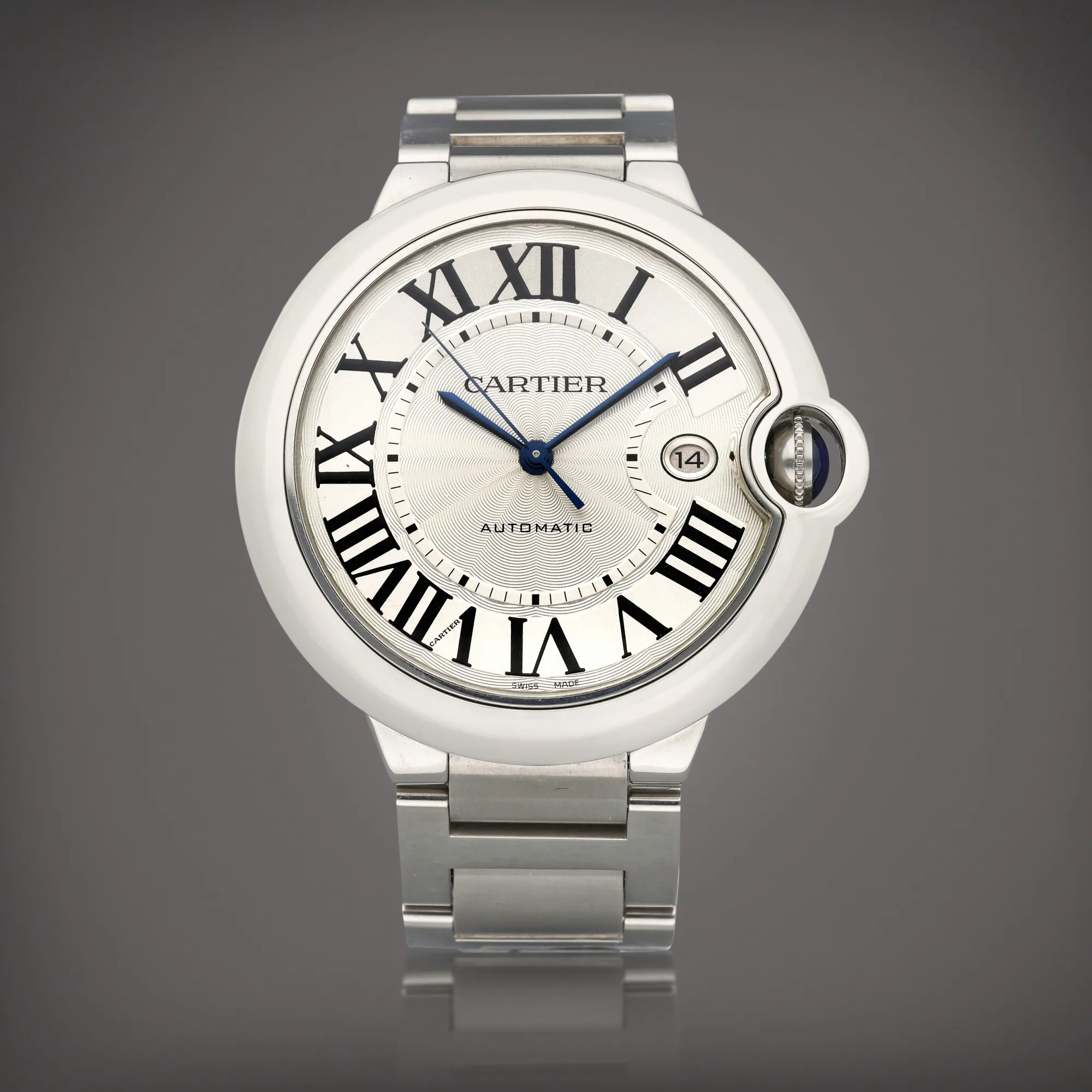 Cartier Ballon Bleu 3001 42mm Stainless steel Silver 1