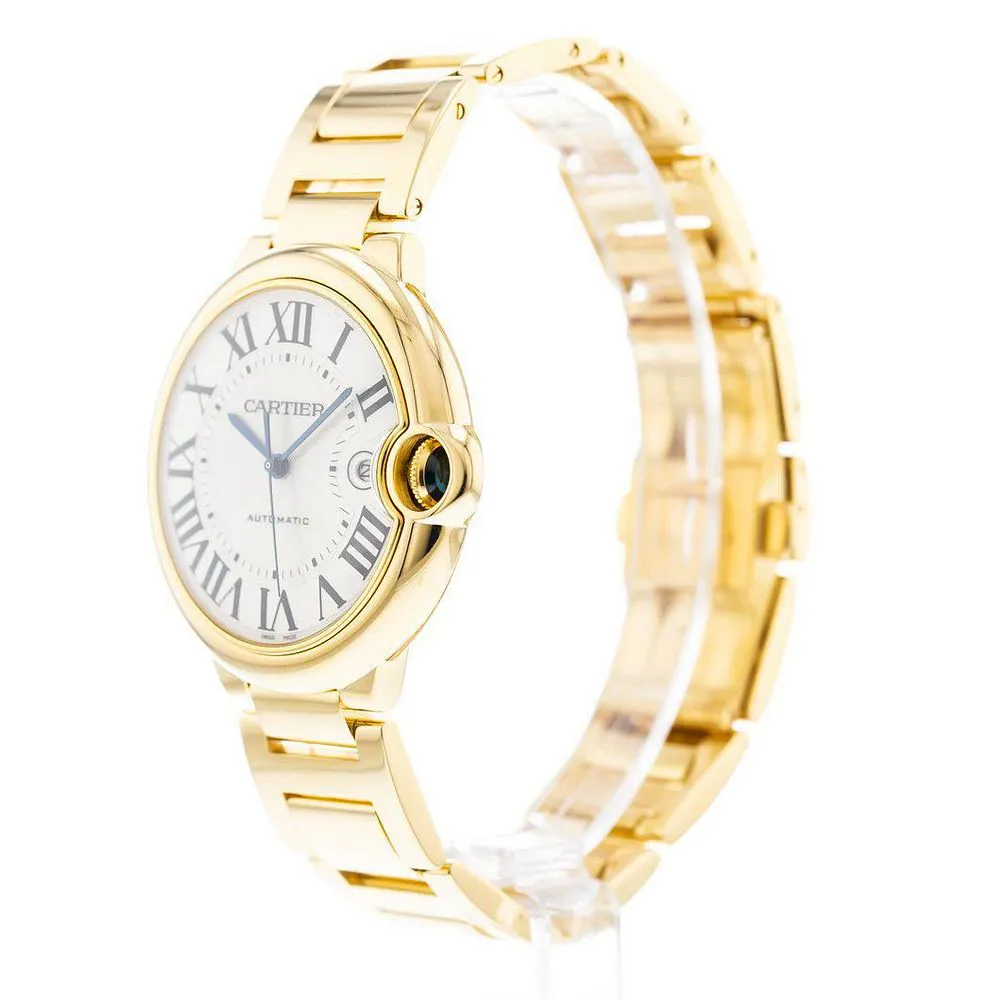 Cartier Ballon Bleu W69005Z2 Yellow gold Silver