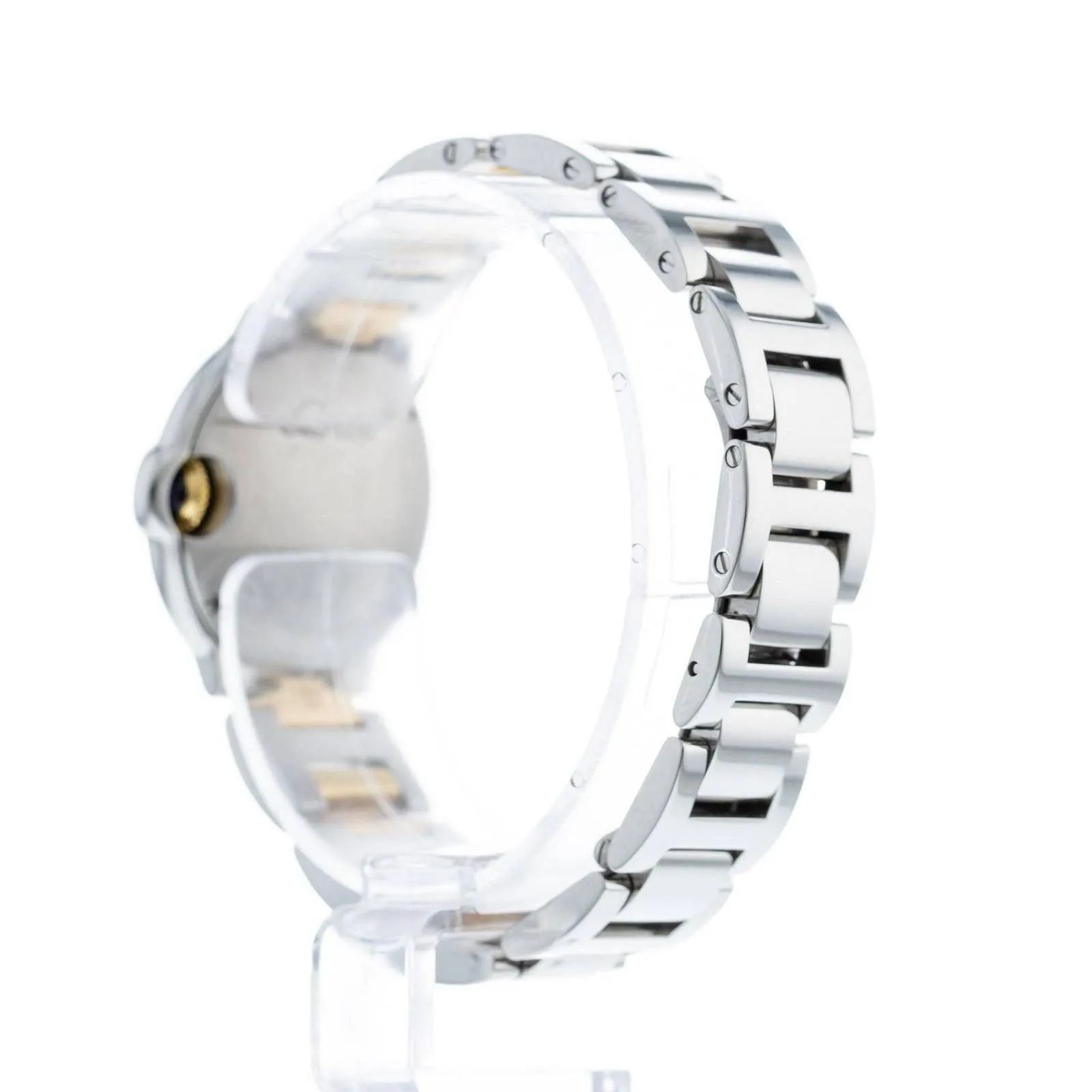 Cartier Ballon Bleu W69007Z3 28mm Yellow gold and Stainless steel White 1