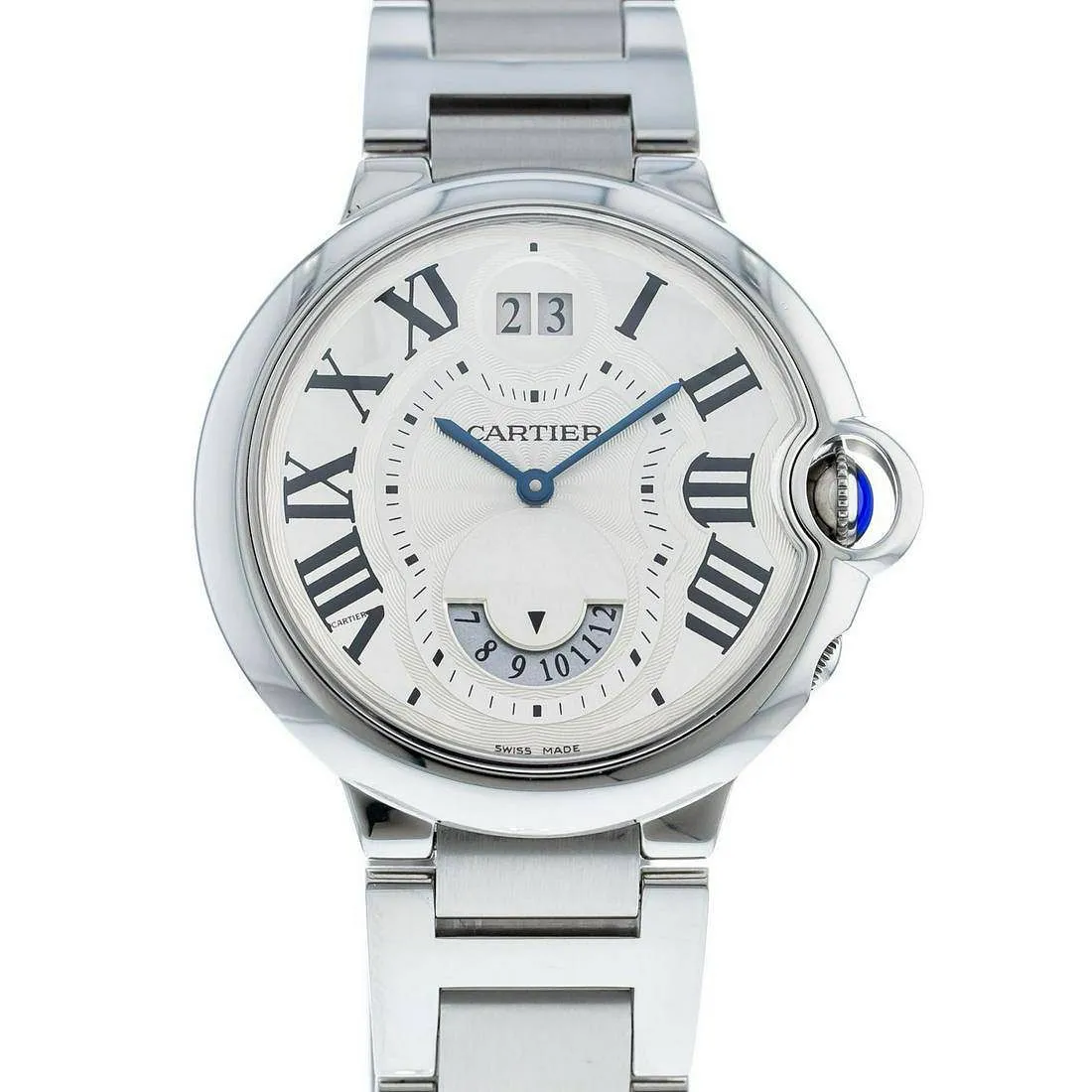 Cartier Ballon Bleu W6920011 38.5mm Stainless steel White