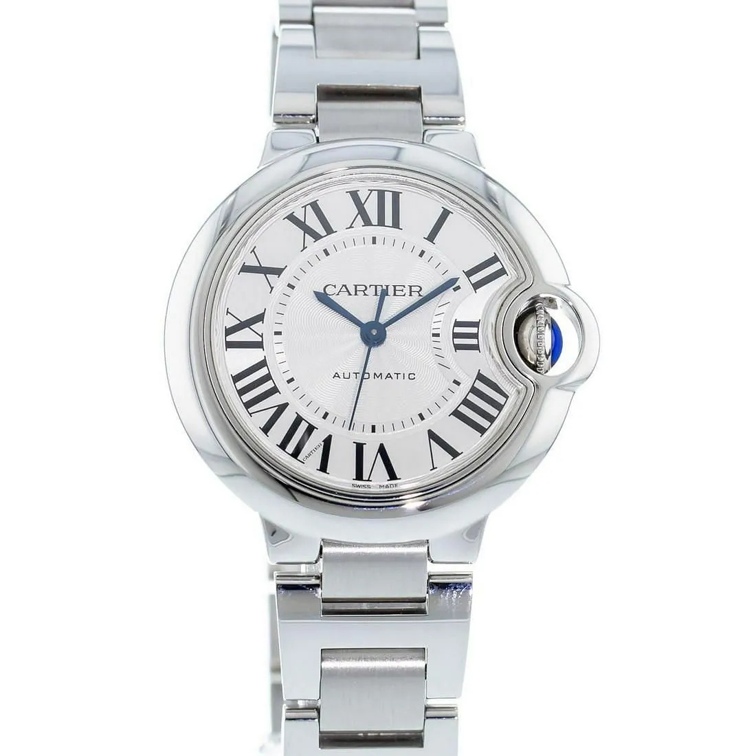 Cartier Ballon Bleu W6920071 33mm Stainless steel White