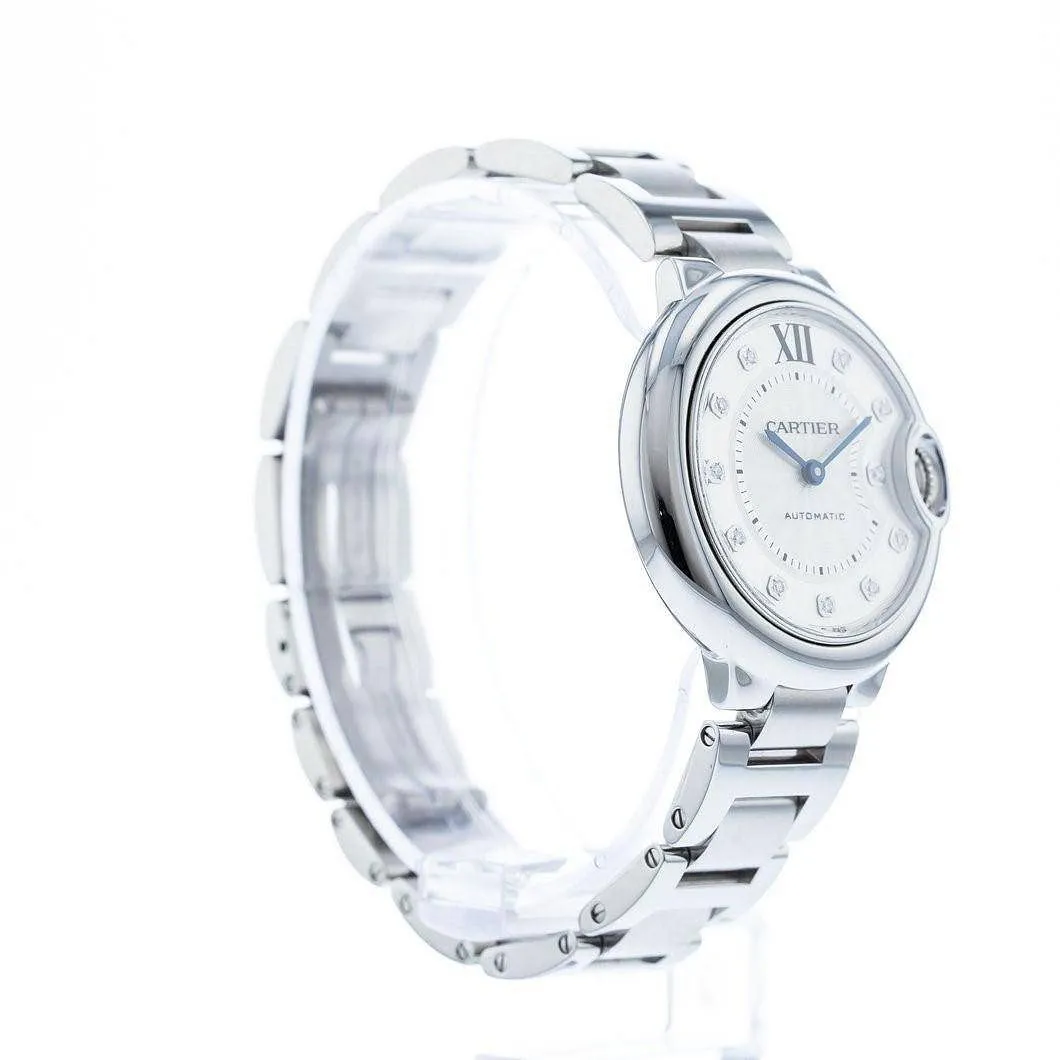 Cartier Ballon Bleu 33mm WE902074 33mm Stainless steel White 5