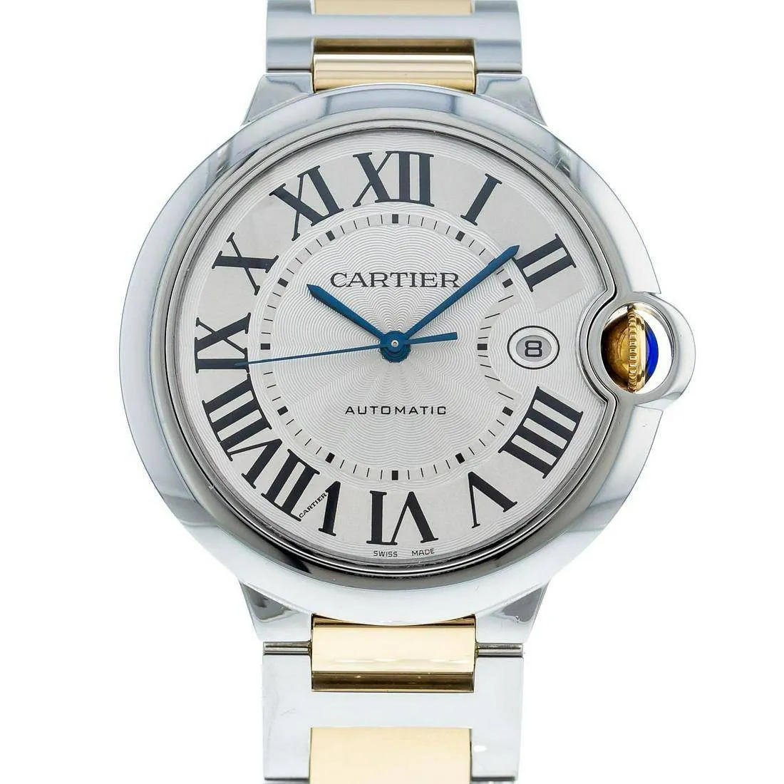 Cartier Ballon Bleu W69009Z3 42mm Stainless steel White