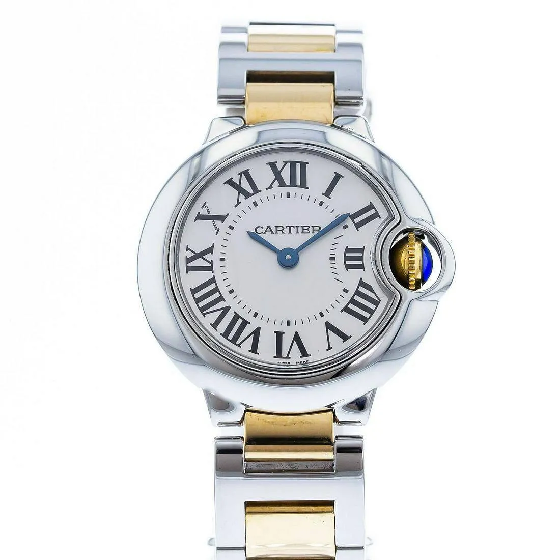 Cartier Ballon Bleu W69007Z3 28mm Stainless steel White