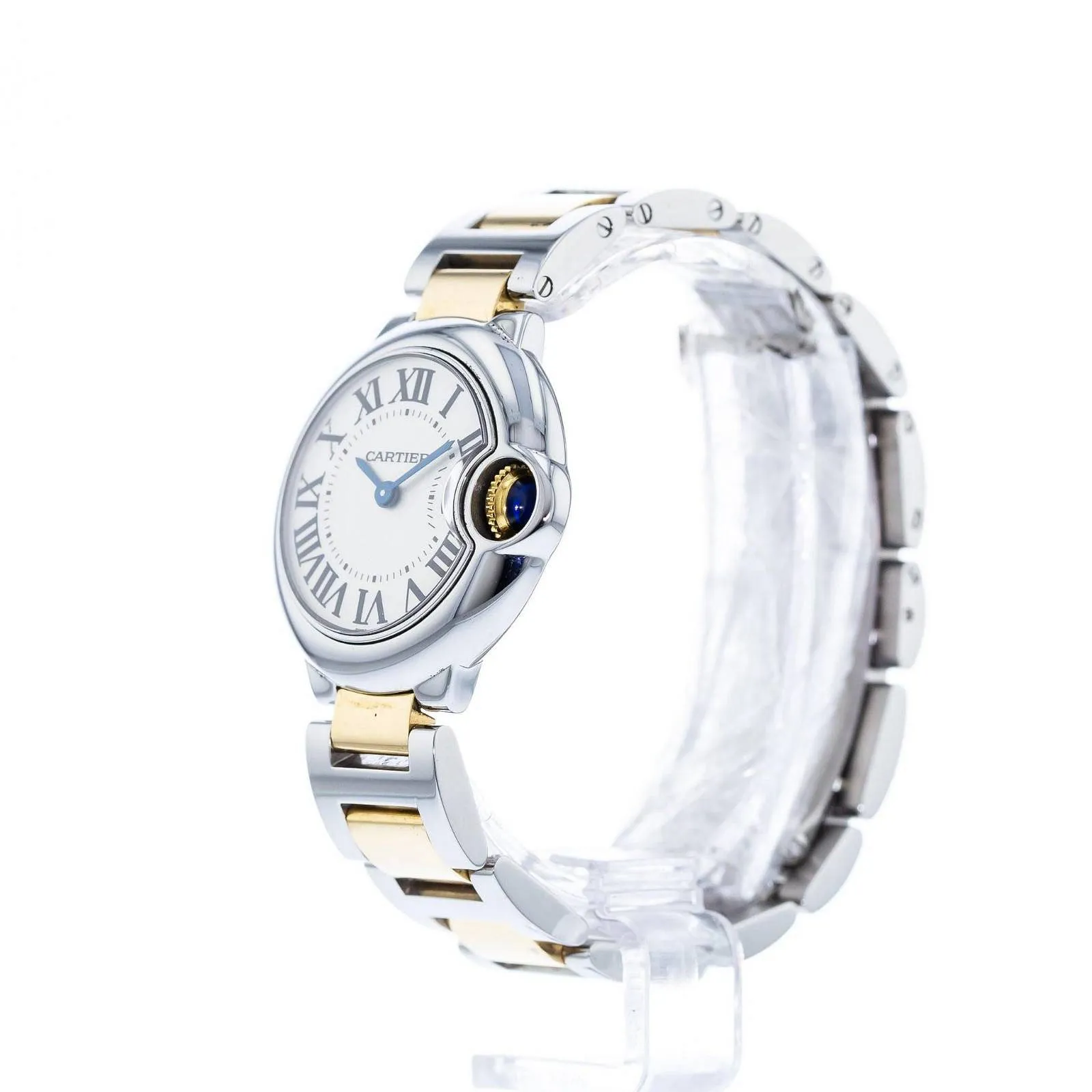 Cartier Ballon Bleu W69007Z3 28mm Stainless steel White 1