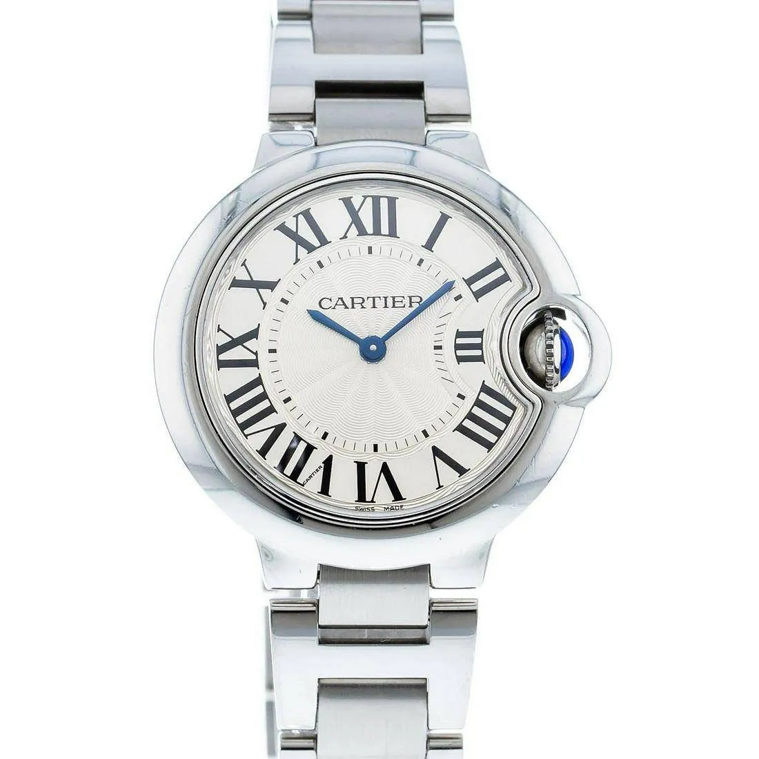 Cartier Ballon Bleu W6920084 33mm Stainless steel White