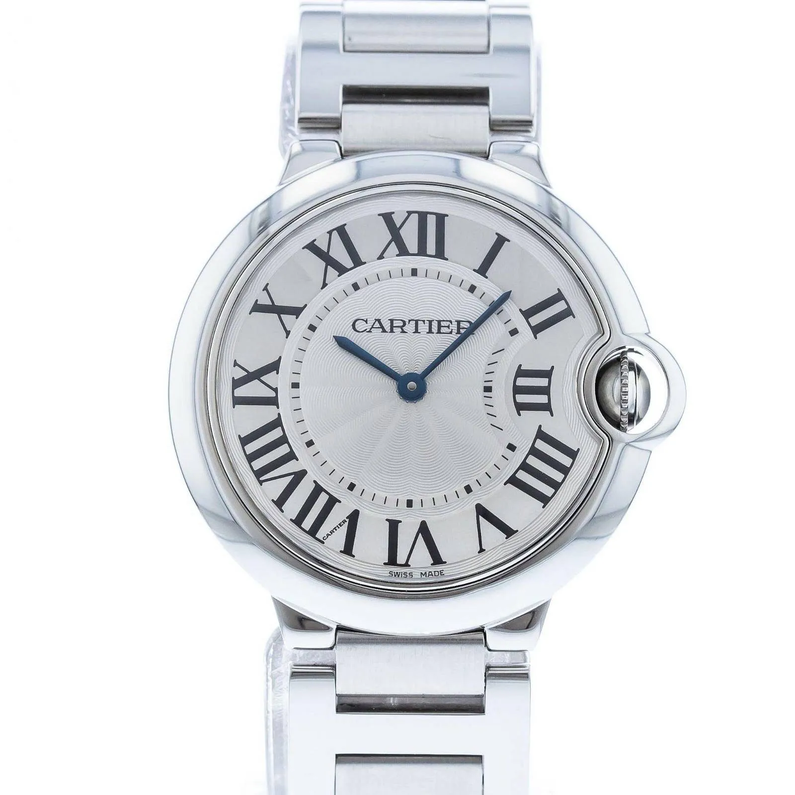 Cartier Ballon Bleu 36mm W69011Z4 36mm Stainless steel White