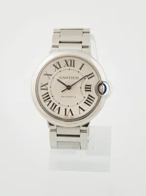 Cartier Ballon Bleu 3284 37mm Stainless steel Silver