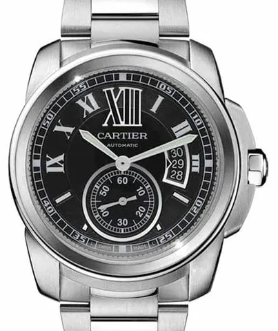 Cartier Calibre de Cartier 3299 42mm Stainless steel Black