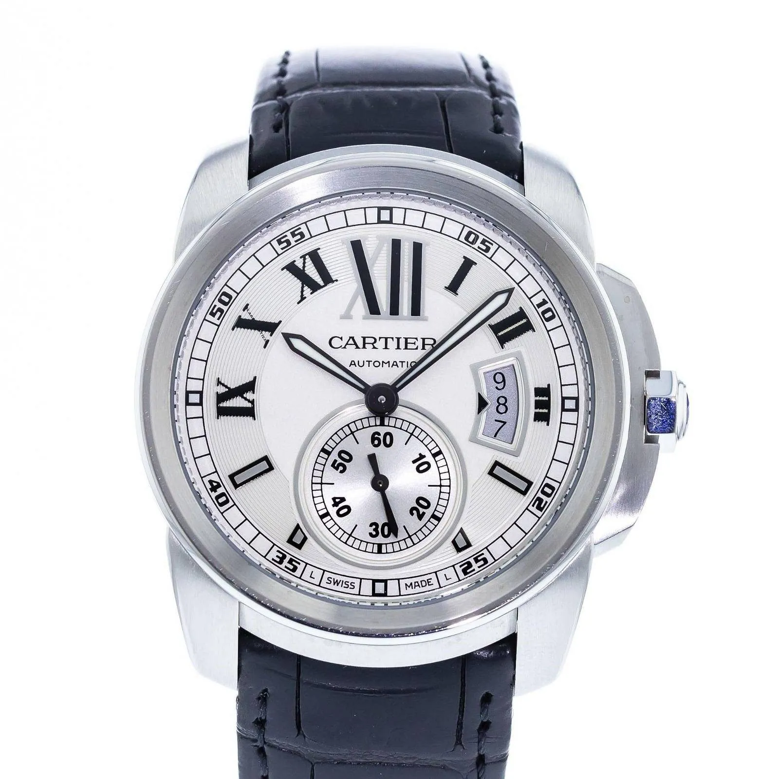 Cartier Calibre de Cartier W7100037 42mm Stainless steel Silver