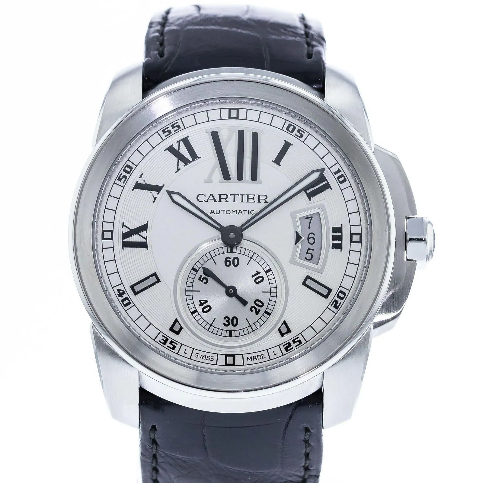 Cartier Calibre de Cartier W7100037 42mm Stainless steel Silver