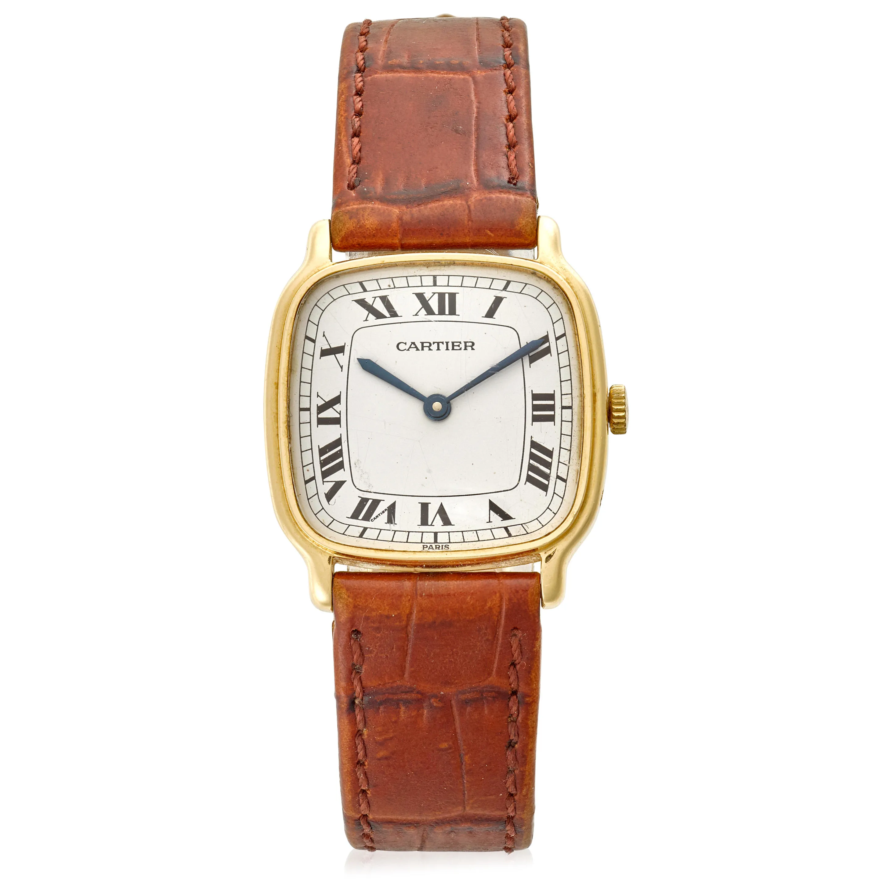 Cartier Chambord 27mm Yellow gold White