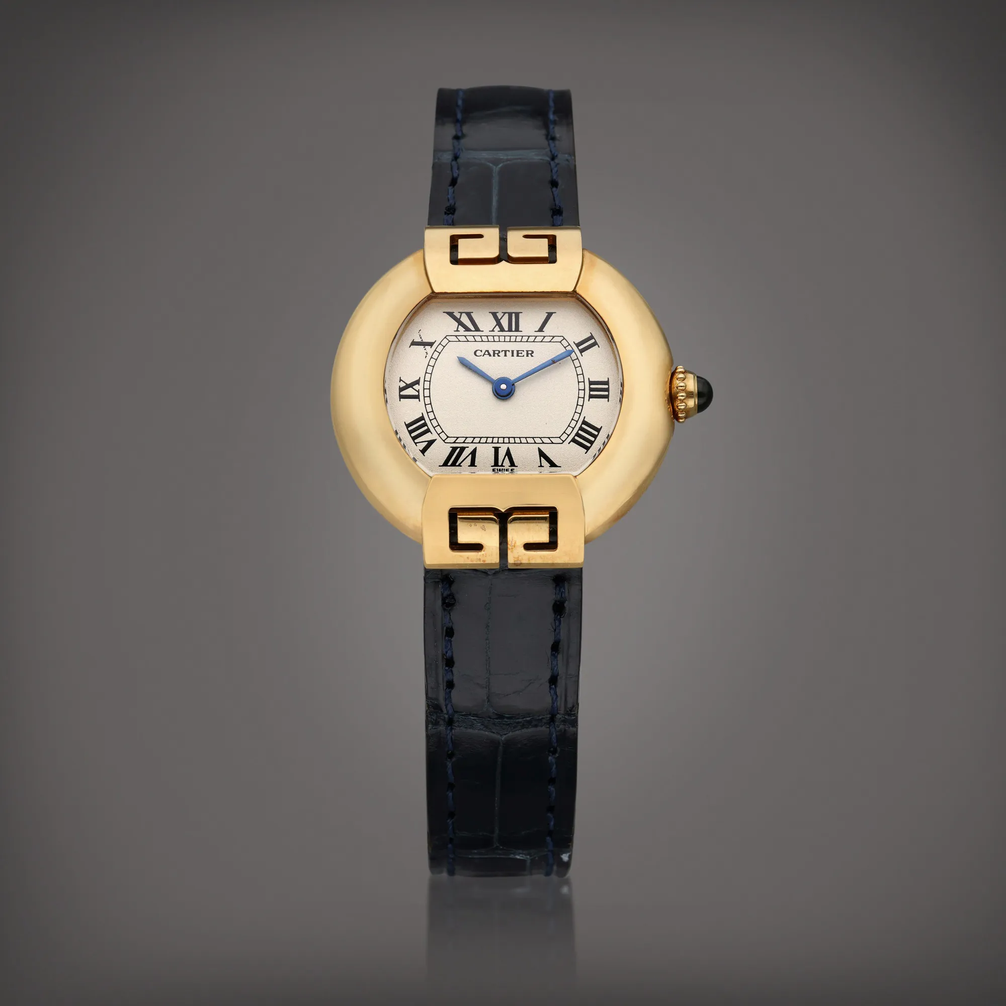 Cartier Ellipse 1480 26mm Yellow gold White 1