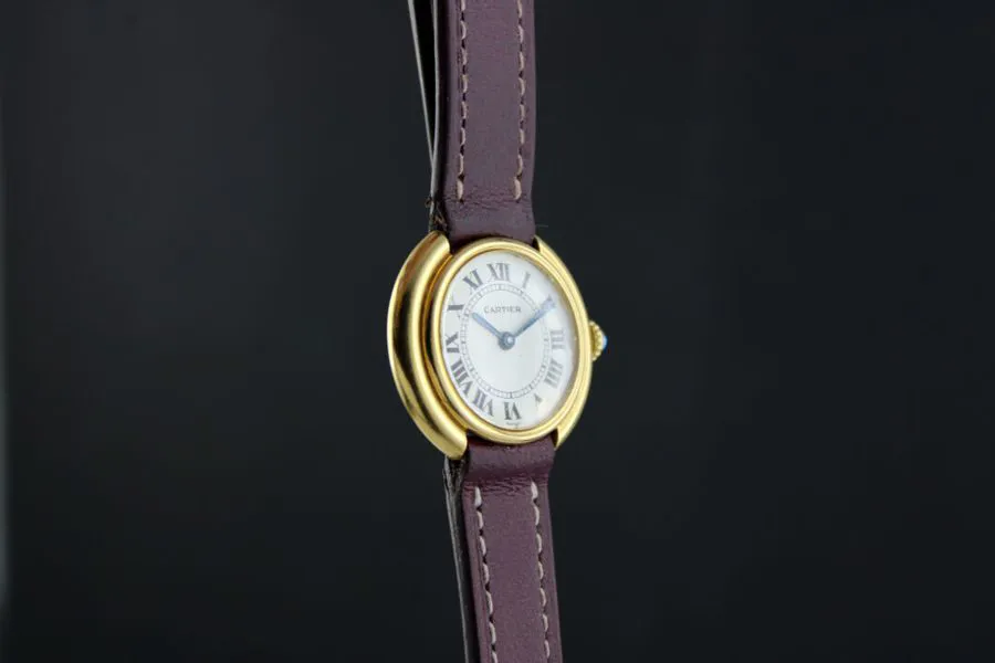 Cartier Ellipse 6708 Yellow gold White 1