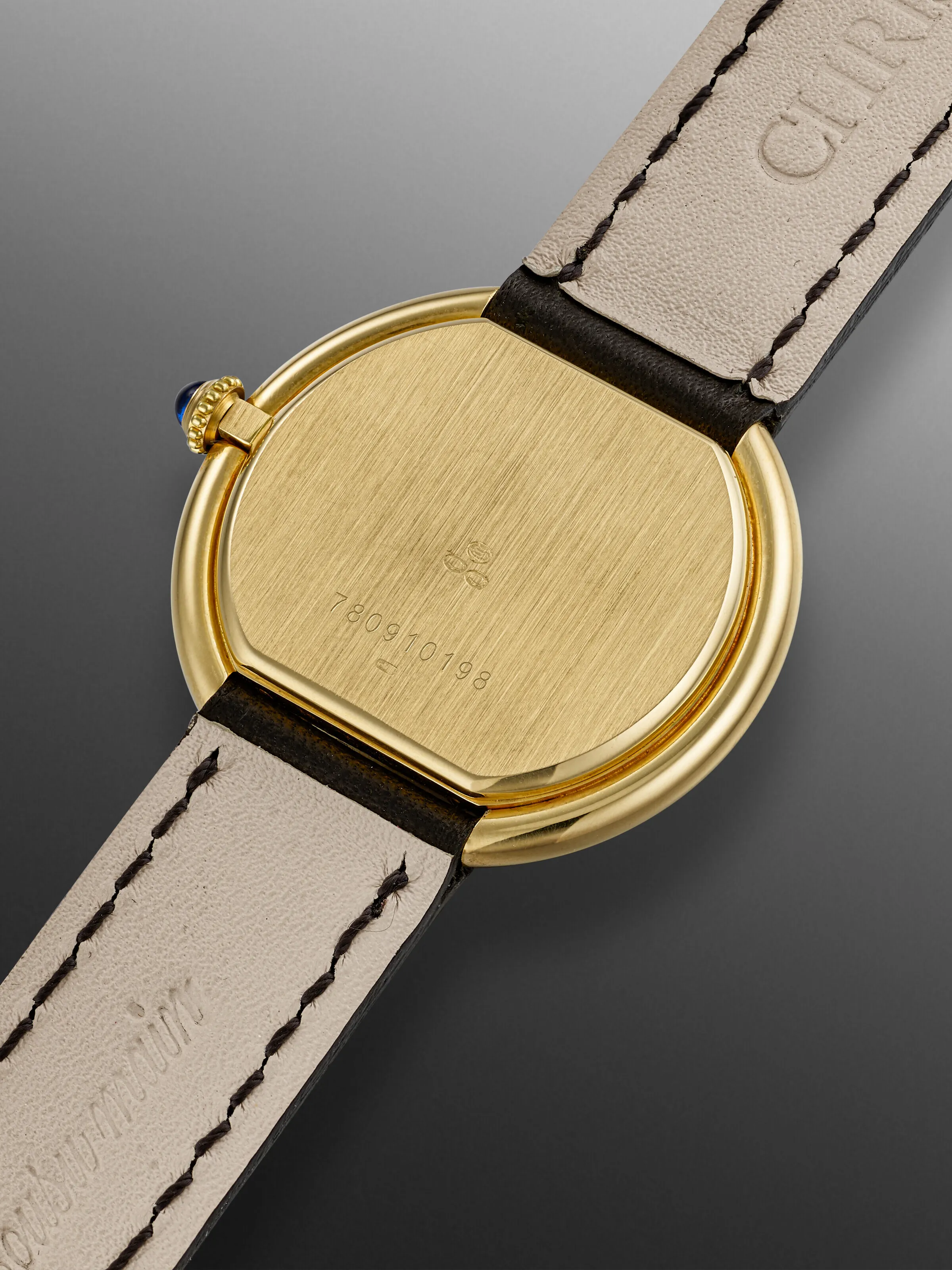 Cartier Ellipse 32mm Yellow gold Silver 2